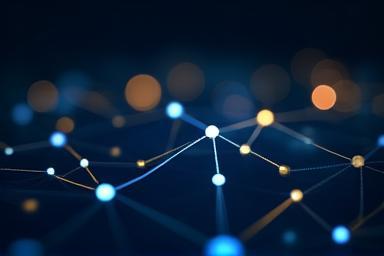 Network connections representing affiliate marketing